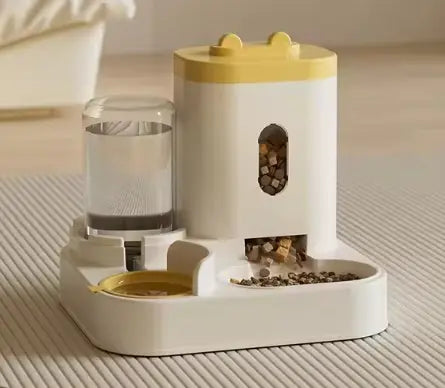 Automatic Pet Feeder with Water Fountain