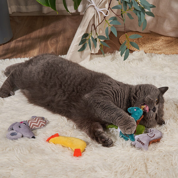 Cat Plush Bite Resistant Toy